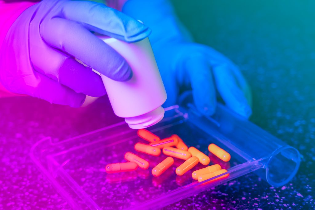 Pharmacist Dispensing Pills