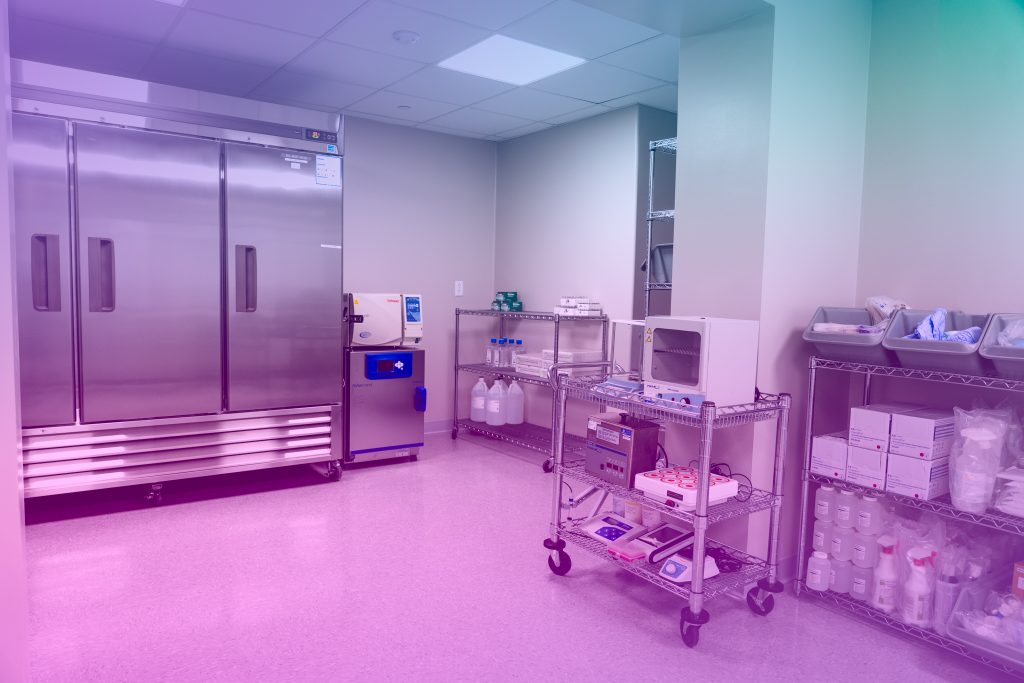 Temperature Controlled Storage Area & Supplies
